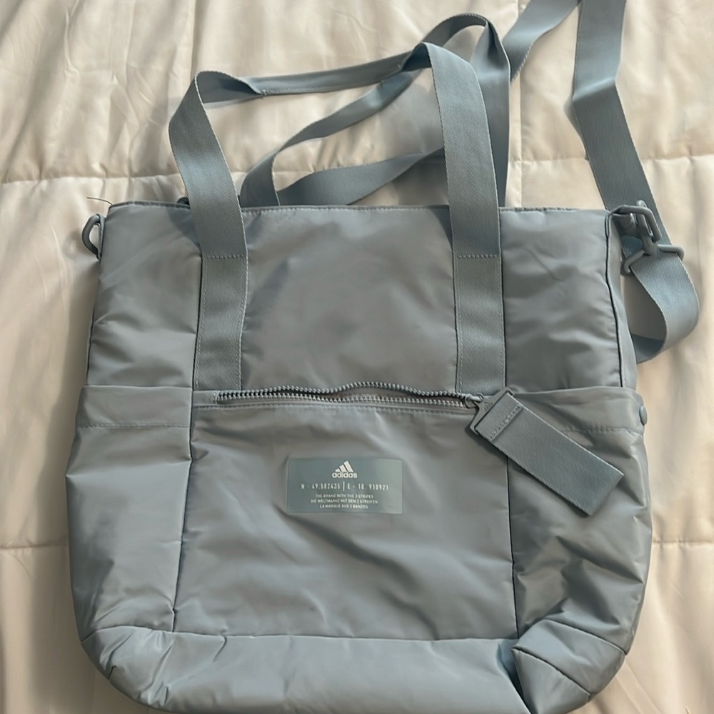 Adidas Light Blue Tote Bag